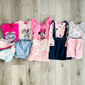 BIG LOT - Toddler Girl Clothes Size 2T